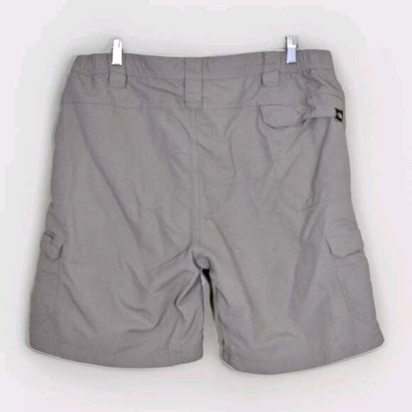 The North Face Shorts Mens XL Beige Cargo Utility Nylon Pockets Outdoor Gorpcore - Picture 2 of 16